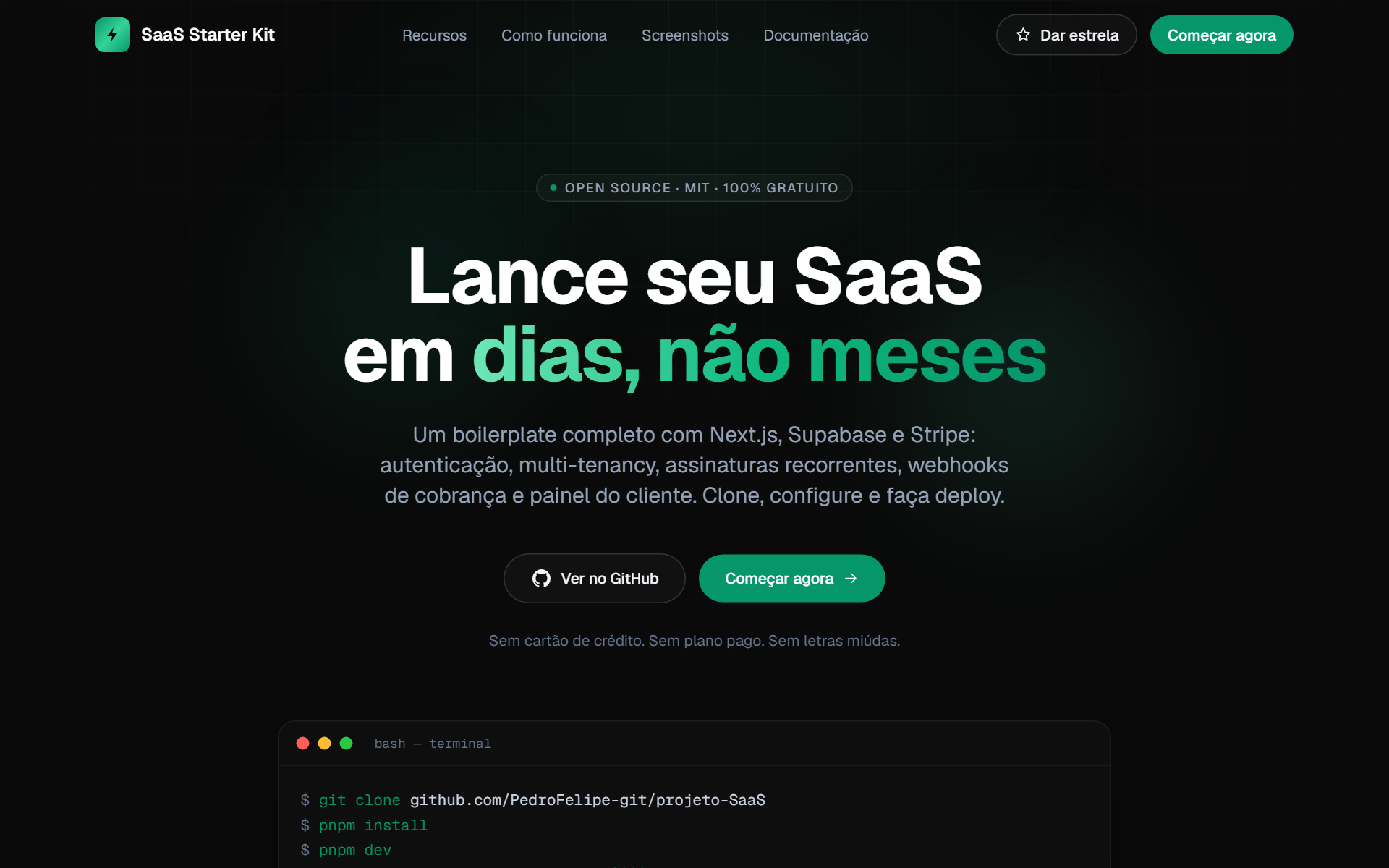 SaaS Starter Kit